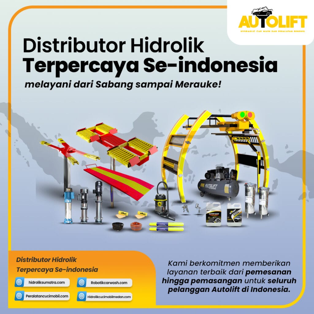 Hidrolik cuci mobil motor terpercaya